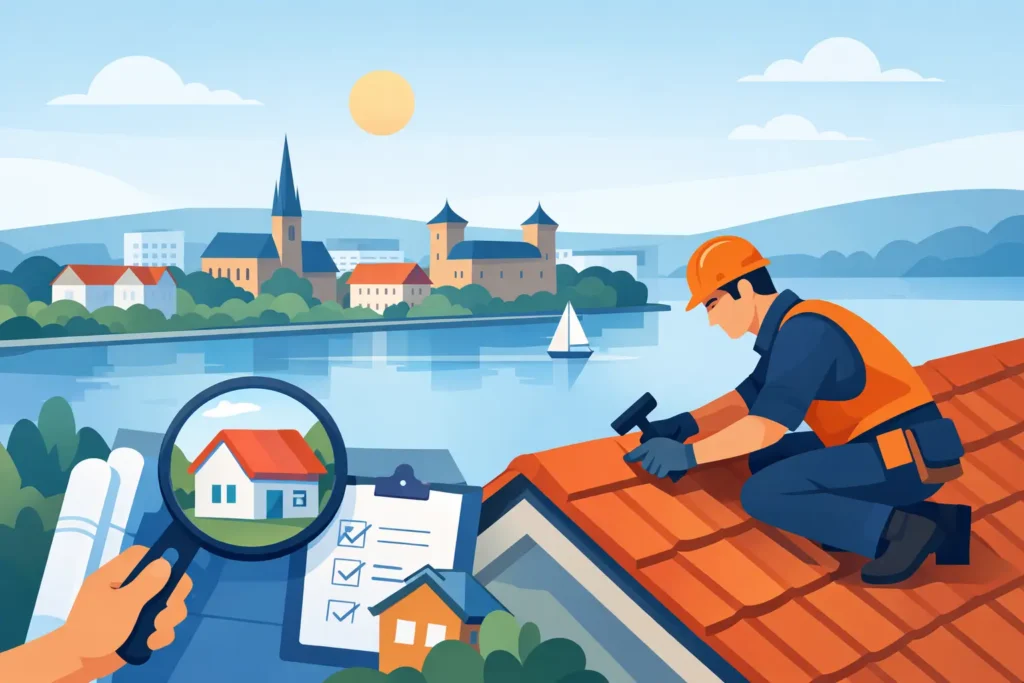 Välja roofing contractor i Jönköping
