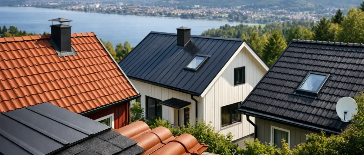 Bästa takmaterialen för hus i Jönköpingstrakten