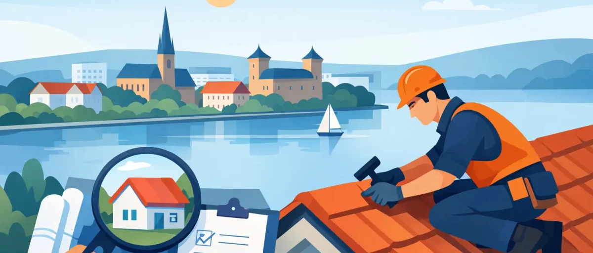 Välja roofing contractor i Jönköping